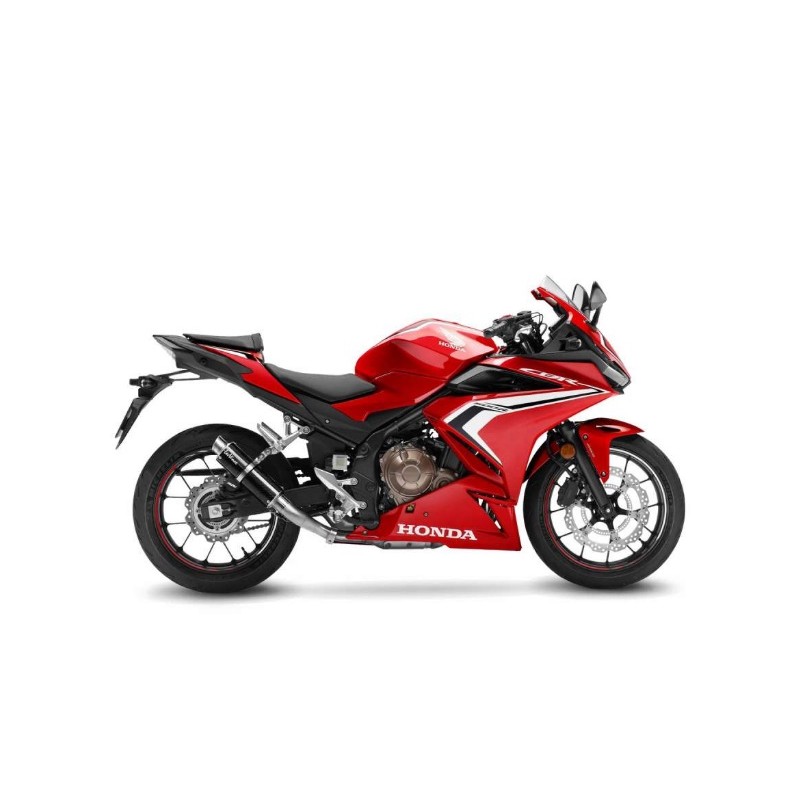 SILENCIEUX CARBONE BRILLANT LEOVINCE CB 500 F 2019-20
