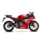 SILENCIEUX CARBONE BRILLANT LEOVINCE CB 500 F 2019-20