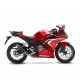 SILENCIEUX CARBONE BRILLANT LEOVINCE CB 500 F 2019-20