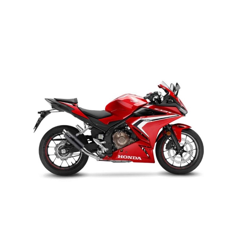 SILENCIEUX CARBONE BRILLANT LEOVINCE CB 500 F 2019-20