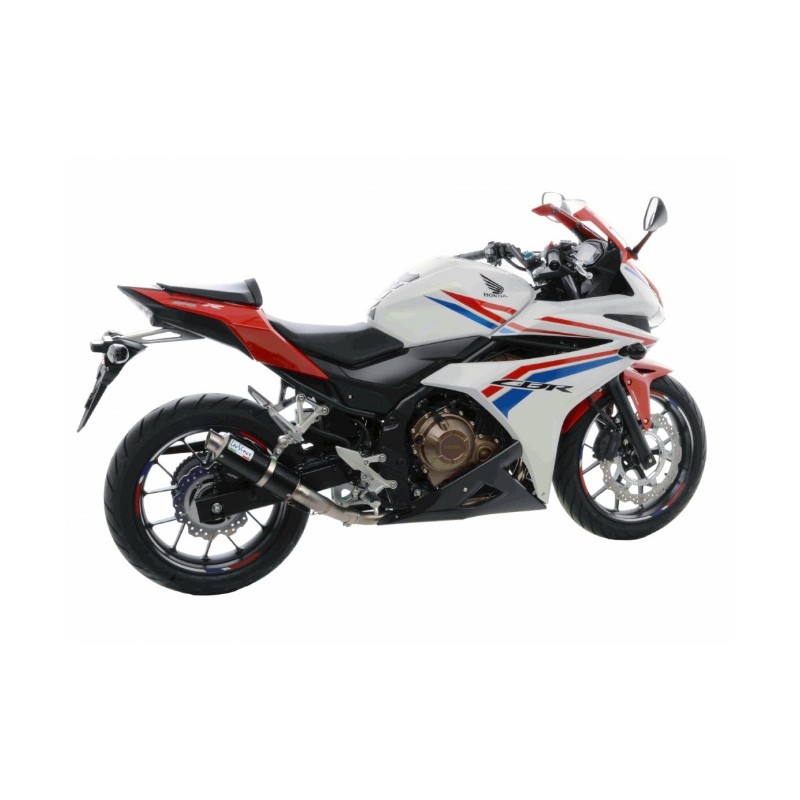 SILENCER BRIGHT CARBON LEOVINCE CB 500 F 2019-20
