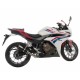 SILENCIEUX CARBONE BRILLANT LEOVINCE CB 500 F 2019-20