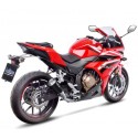 BLACK EXHAUST LV-10 LEOVINCE CBR 500 R 2016-18