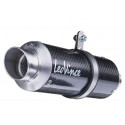 SILENCER BRIGHT CARBON LEOVINCE CBR 500 R 2013-15