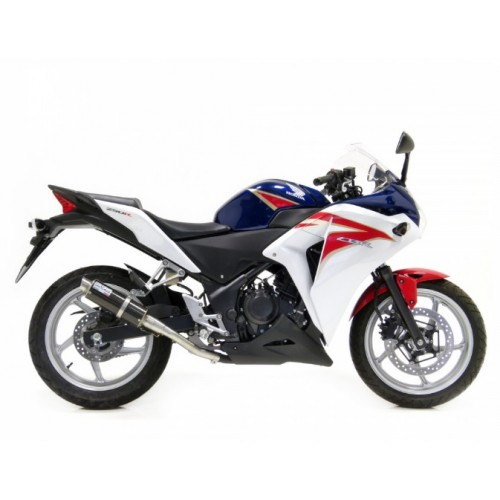 SILENCIEUX CARBONE BRILLANT LEOVINCE CB 500 F 2019-20