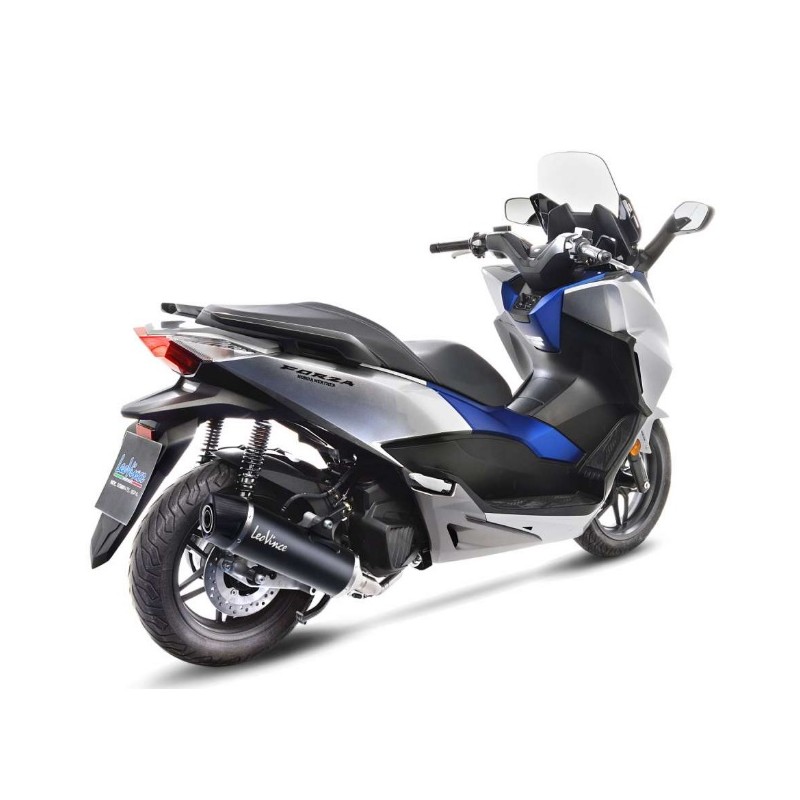 EXHAUST NERO EURO 3 LEOVINCE CRF 1000 L AFRICA TWIN 16-17