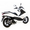 SILENCER BRIGHT CARBON LEOVINCE PCX 125 2012-16