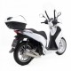 SILENCIEUX INOX LEOVINCE SH 300I 2007-15