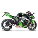 BLACK EXHAUST LV-10 LEOVINCE ZX-10R NINJA 2016-20