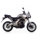 SILENCER GP STYLE BLACK LEOVINCE VERSYS 650 2007-14