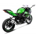 KIT COMPLETO FACTORY S INOX LEOVINCE NINJA 400 2018-20