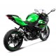 ESCAPE GP CORSA CARBONO BRILLO LEOVINCE NINJA 400 18-20