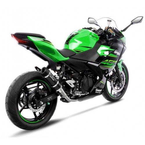 ESCAPE GP CORSA CARBONO BRILLO LEOVINCE NINJA 400 18-20