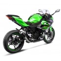 BLACK EXHAUST LV-10 LEOVINCE NINJA 400 2018-20