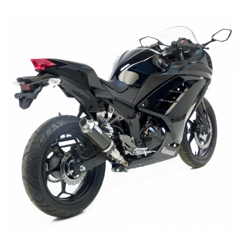 KIT GP CORSA CARBONO LEOVINCE NINJA 300 R/ABS 2013-17