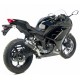 KIT GP CORSA CARBONO LEOVINCE NINJA 300 R/ABS 2013-17