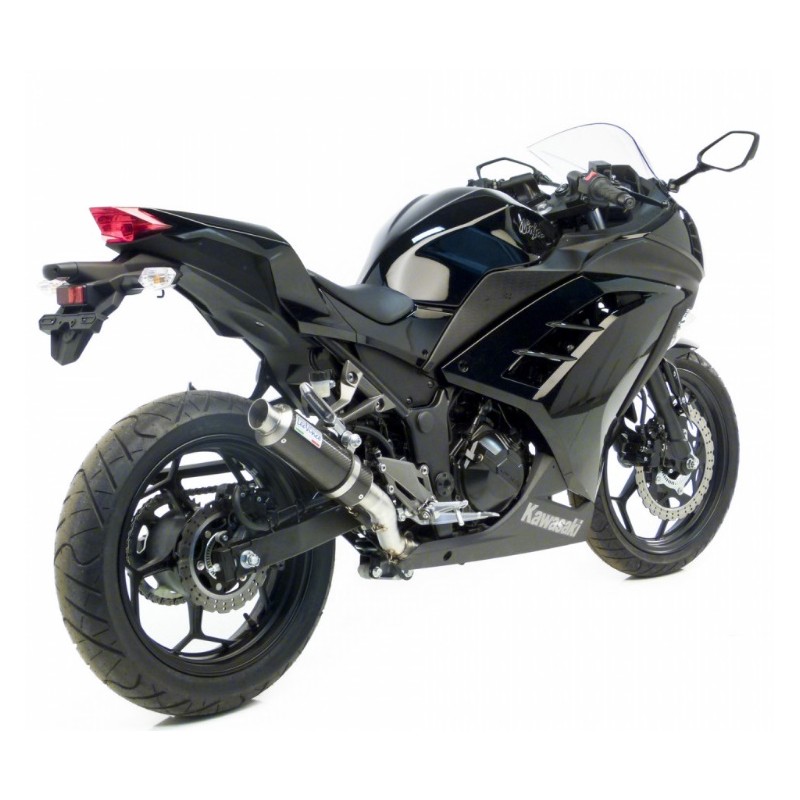 KIT GP CORSA CARBONO LEOVINCE NINJA 300 R/ABS 2013-17