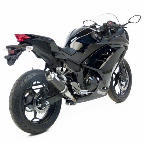 KIT GP CORSA CARBONO LEOVINCE NINJA 300 R/ABS 2013-17