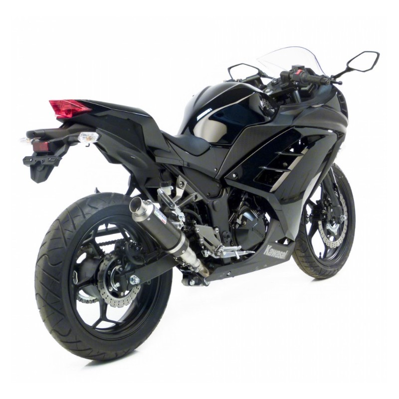 KIT GP CORSA CARBONO LEOVINCE NINJA 300 R/ABS 2013-17