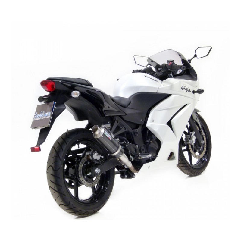 KIT GP CORSA CARBON LEOVINCE NINJA 300 R / ABS 2013-17