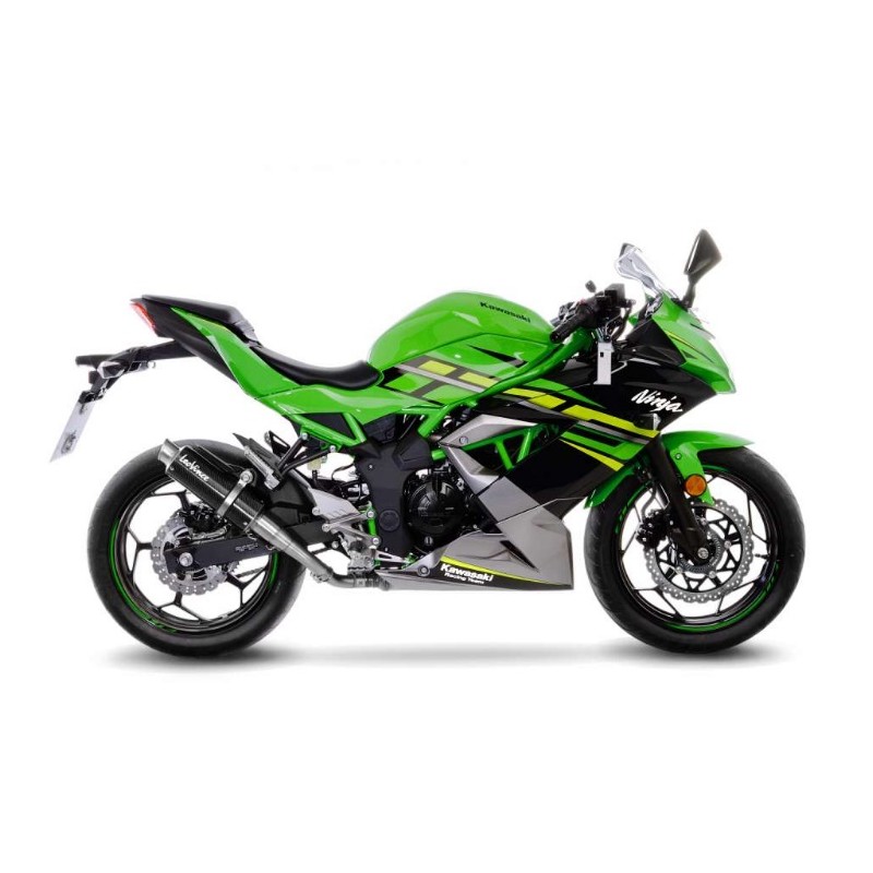 KIT GP CORSA CARBONO LEOVINCE NINJA 300 R/ABS 2013-17