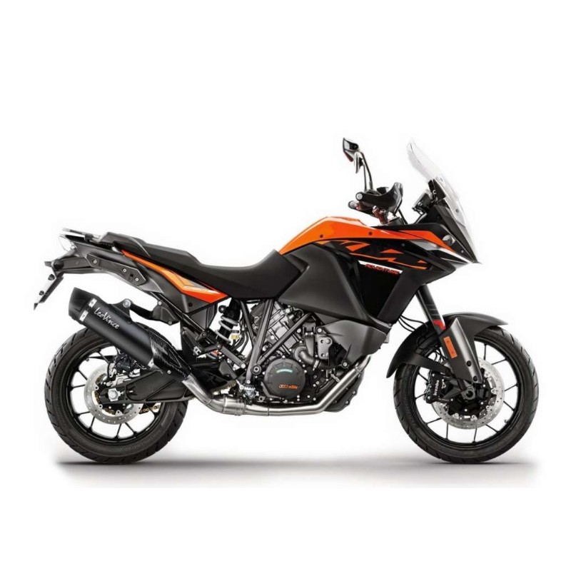 EXHAUST NERO EURO 3 LEOVINCE CRF 1000 L AFRICA TWIN 16-17