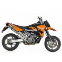 SILENCIEUX DOUBLE INOX LV ONE EVO LEOVINCE 990 SM SUPERMOTO 08-10