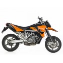SILENCIEUX DOUBLE CARBONE LV ONE EVO LEOVINCE 950 SM SUPERMOTO