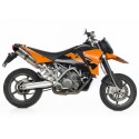 DOBLE INOX LV ONE EVO LEOVINCE 950 SM SUPERMOTO 2005-08