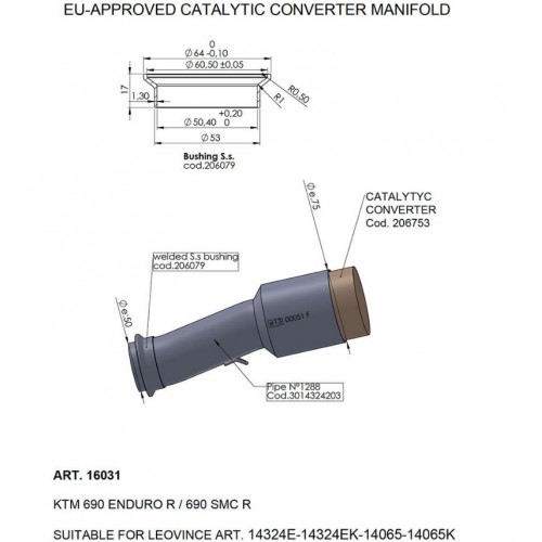 COLECTOR CATALIZADO LEOVINCE