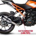 SUPPRESSOR TUBE CATALYST LEOVINCE KTM