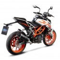 SILENCER CARBON LV ONE EVO LEOVINCE DUKE 390 2017-20