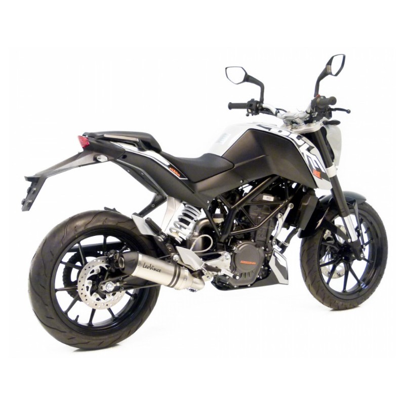 SILENCIEUX INOX LV ONE LEOVINCE DUKE 200 2012-14