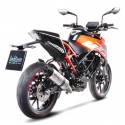 SILENCER INOX LV ONE EVO LEOVINCE DUKE 125 2017-20