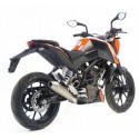 ESCAPE GP STYLE INOX LEOVINCE DUKE 125 2011-16