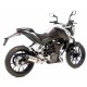 SILENCER INOX LV ONE LEOVINCE DUKE 200 2012-14