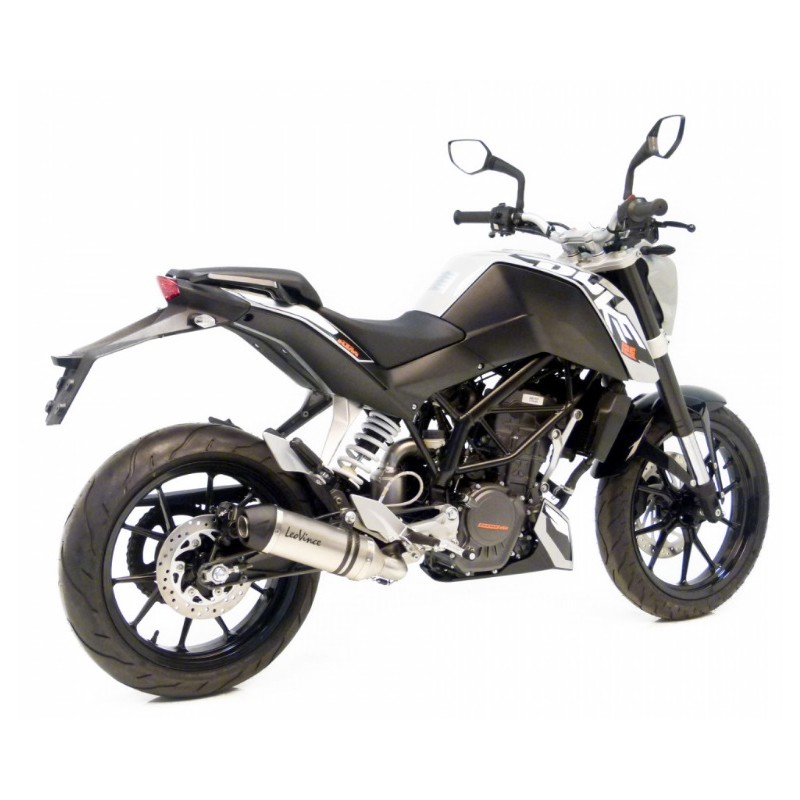 SILENCIOSO INOX LV ONE LEOVINCE DUKE 200 2012-14