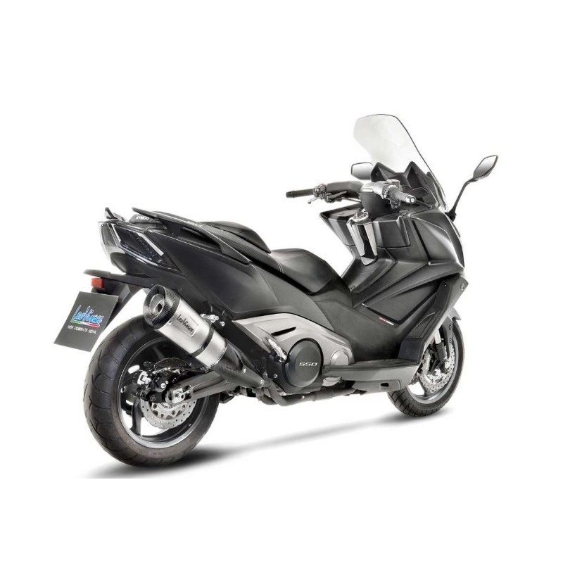 SILENCER FACTORY S INOX LEOVINCE AK550 ABS 2017-20