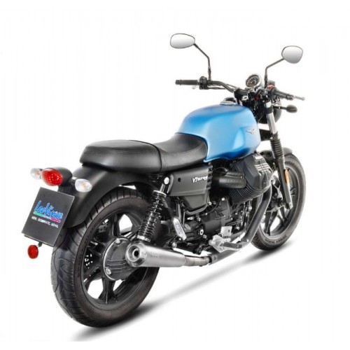 DOBLE ESCAPE CLASSIC RACER INOX LEOVINCE V7 III