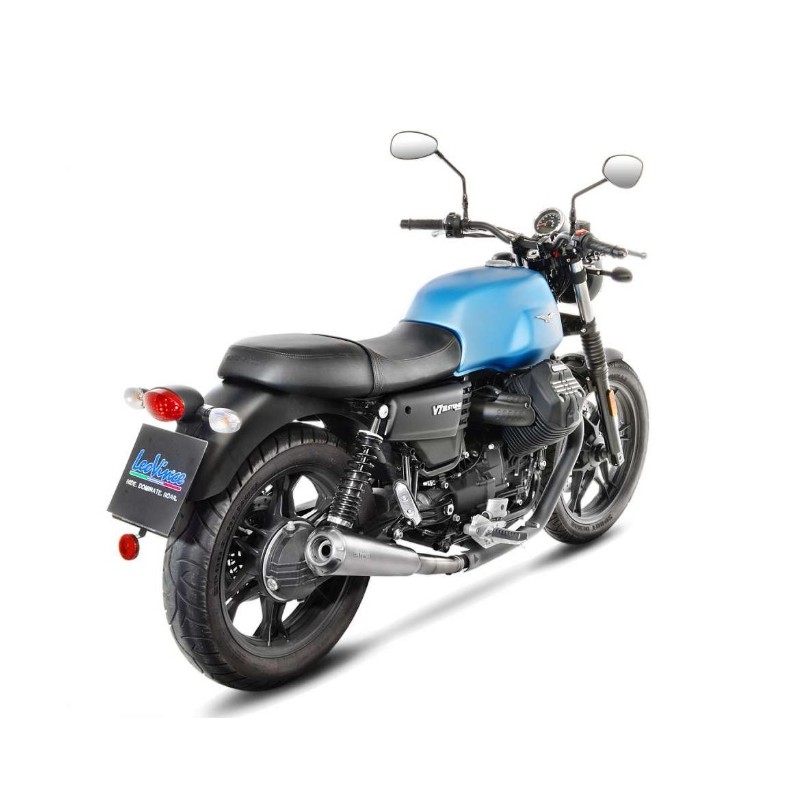 DOUBLE SILENCIEUX CLASSIC RACER INOX LEOVINCE V7 III