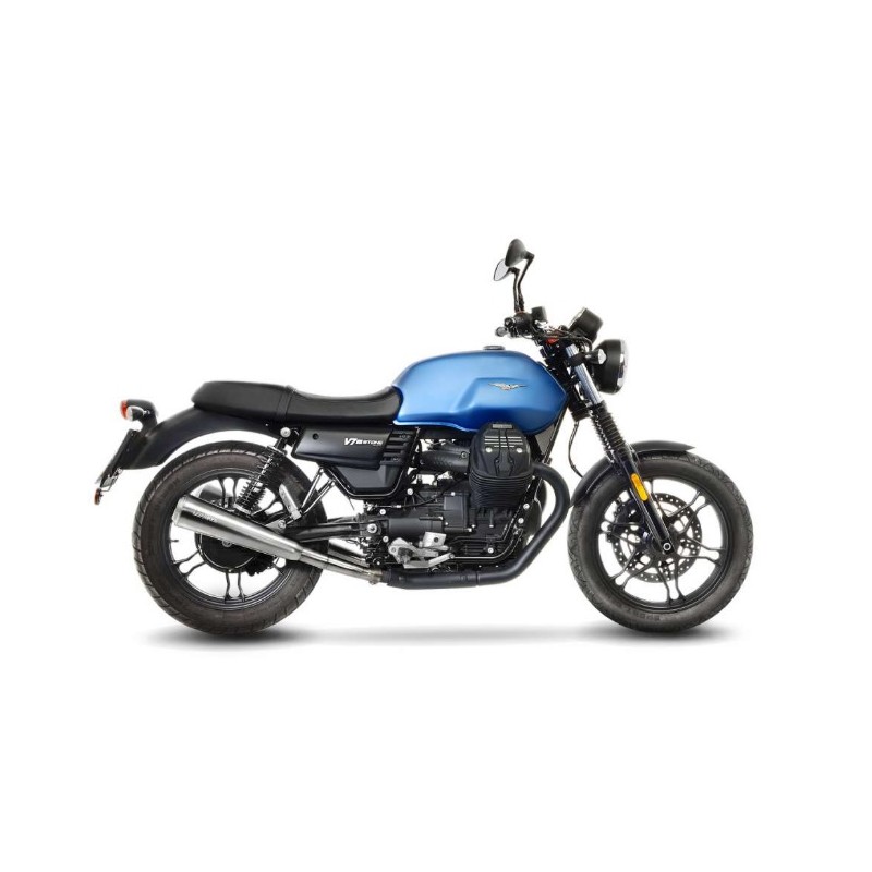 CLASSIC RACER DOUBLE EXHAUST LEOVINCE V7III