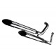 ECHAPPEMENT K02 CHROME LEOVINCE VS GL 1400 INTRUDER 87-00