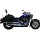 KIT COMPLETO CROMADO LEOVINCE VN 1600 CLASSIC 2003-05