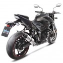 SILENCIOSO LV ONE EVO INOX LEOVINCE GSX-S 750/Z ABS A2 2019-20