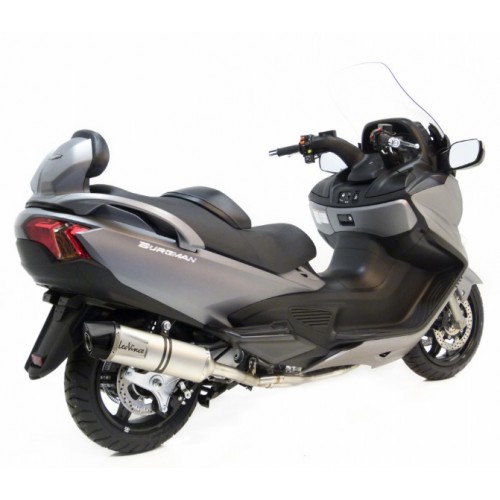 KIT COMPLETO LV ONE EVO INOX LEOVINCE BURGMAN 650 2013-16