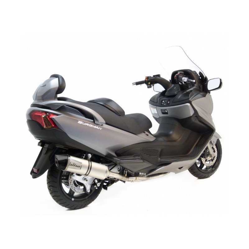 KIT COMPLET LV ONE EVO INOX LEOVINCE BURGMAN 650 2013-16