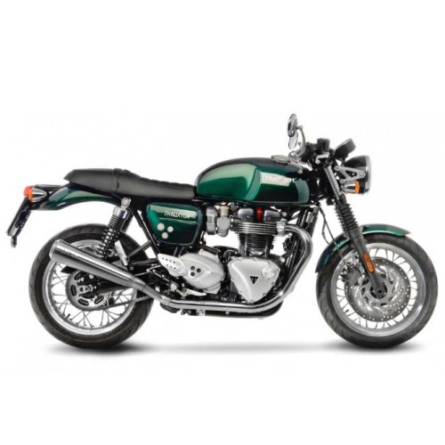 CLASSIC RACER DOUBLE ECHAPPEMENT LEOVINCE BONNEVILLE T120
