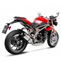 SILENCER FACTORY S INOX LEOVINCE SPEED TRIPLE 1050 R/S 2016-17