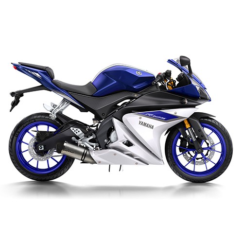 KIT COMPLET LV ONE INOX YZF-R 125 2014-16