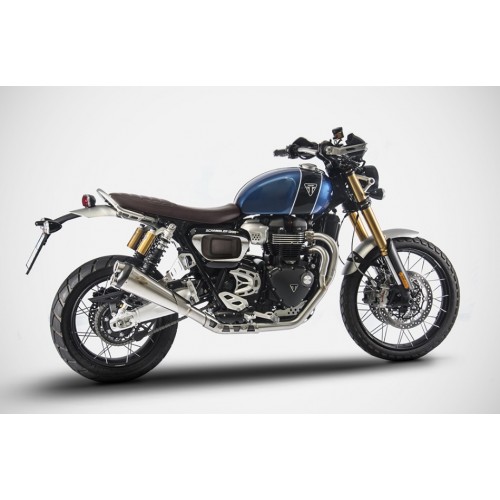 KIT HOMOLOGADO ZARD INOX SCRAMBLER 1200 MY 2019